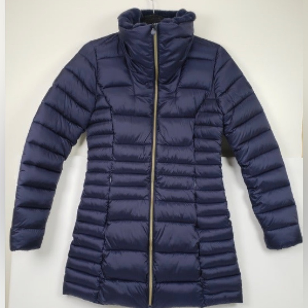 Save the Duck Navy Caroline Puffer Coat. Size XL.